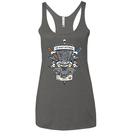 T-Shirts Premium Heather / X-Small Three Cornetto's Crest Women's Triblend Racerback Tank
