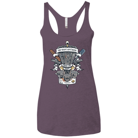 T-Shirts Vintage Purple / X-Small Three Cornetto's Crest Women's Triblend Racerback Tank