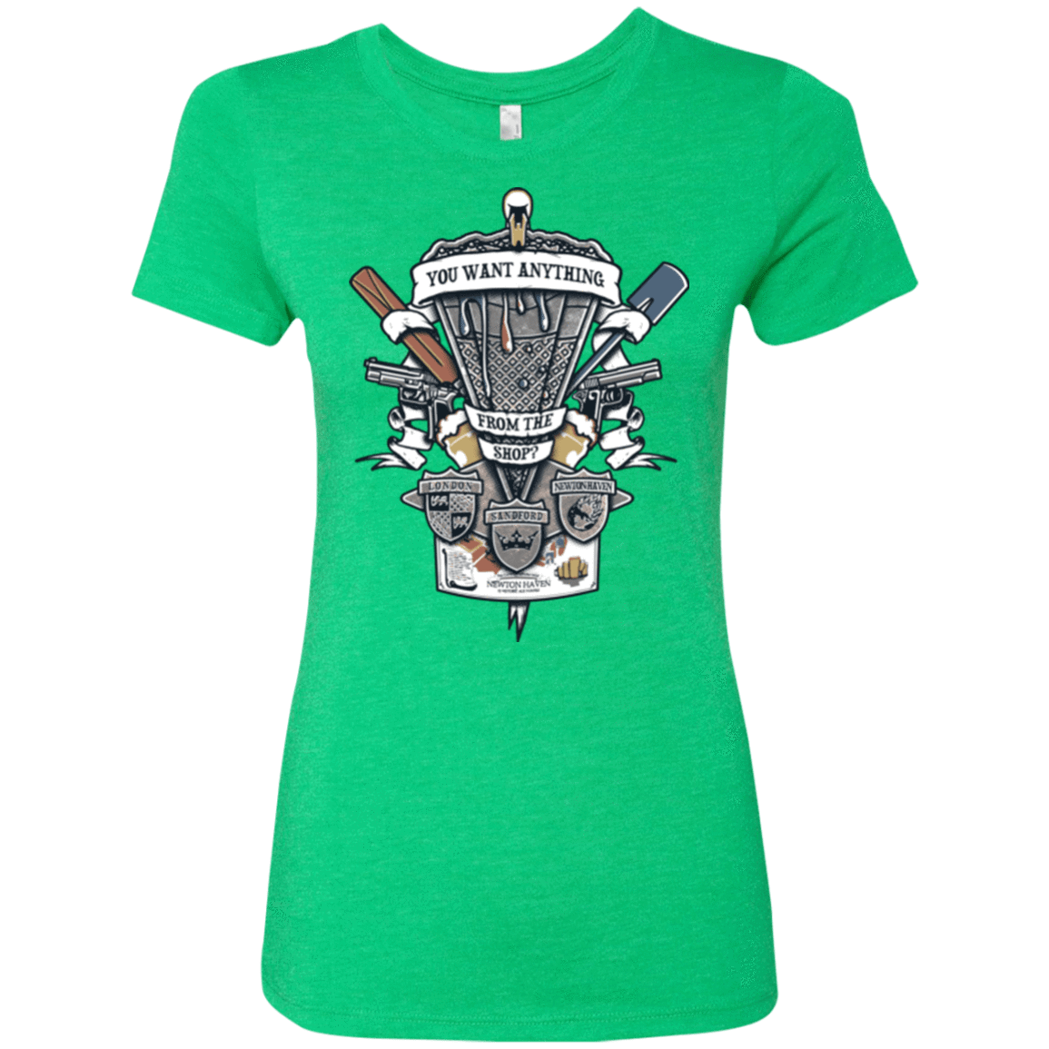 T-Shirts Envy / Small Three Cornetto's Crest Women's Triblend T-Shirt