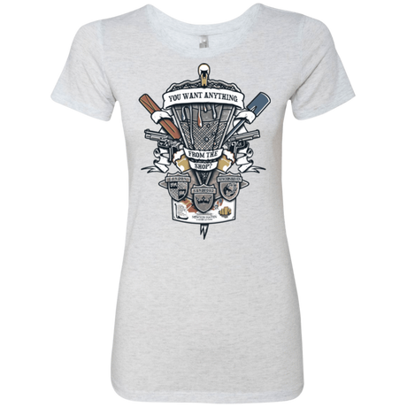 T-Shirts Heather White / Small Three Cornetto's Crest Women's Triblend T-Shirt