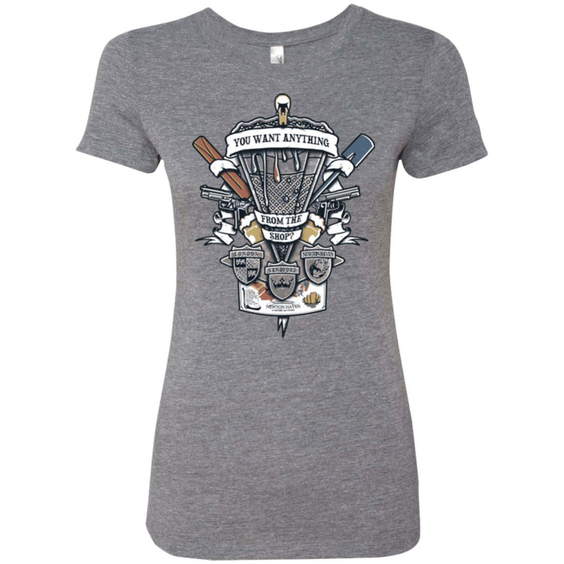 T-Shirts Premium Heather / Small Three Cornetto's Crest Women's Triblend T-Shirt