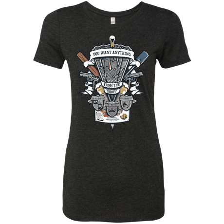 T-Shirts Vintage Black / Small Three Cornetto's Crest Women's Triblend T-Shirt