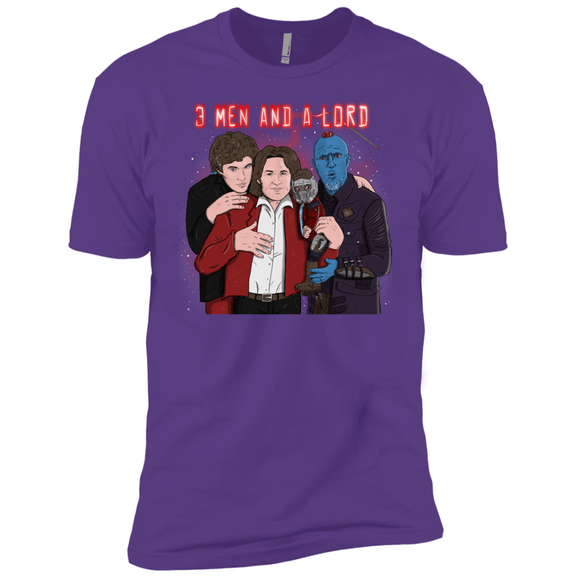 T-Shirts Purple Rush / YXS Three Men and a Lord Boys Premium T-Shirt