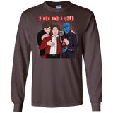 T-Shirts Dark Chocolate / S Three Men and a Lord Men's Long Sleeve T-Shirt