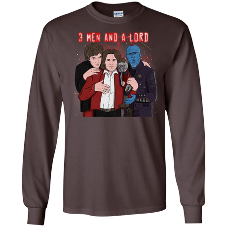 T-Shirts Dark Chocolate / S Three Men and a Lord Men's Long Sleeve T-Shirt