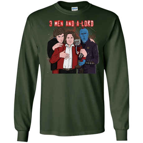 T-Shirts Forest Green / S Three Men and a Lord Men's Long Sleeve T-Shirt