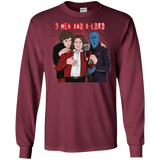 T-Shirts Maroon / S Three Men and a Lord Men's Long Sleeve T-Shirt