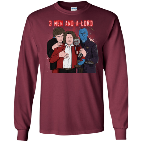 T-Shirts Maroon / S Three Men and a Lord Men's Long Sleeve T-Shirt