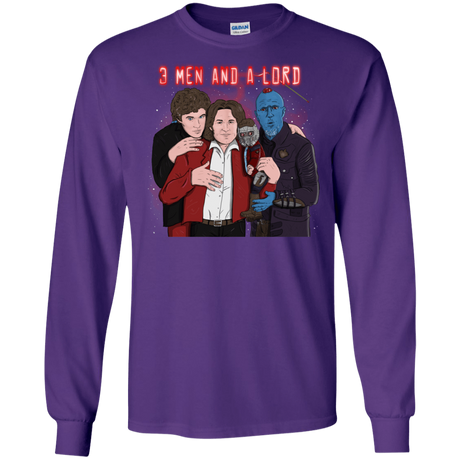 T-Shirts Purple / S Three Men and a Lord Men's Long Sleeve T-Shirt