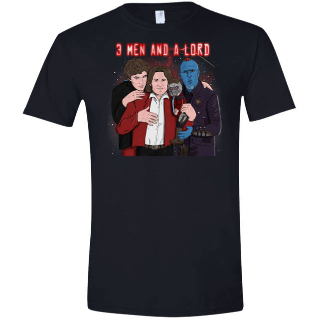 T-Shirts Black / X-Small Three Men and a Lord Men's Semi-Fitted Softstyle