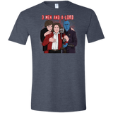 T-Shirts Heather Navy / S Three Men and a Lord Men's Semi-Fitted Softstyle