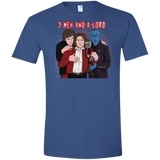 T-Shirts Heather Royal / X-Small Three Men and a Lord Men's Semi-Fitted Softstyle