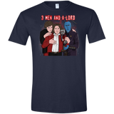 T-Shirts Navy / X-Small Three Men and a Lord Men's Semi-Fitted Softstyle