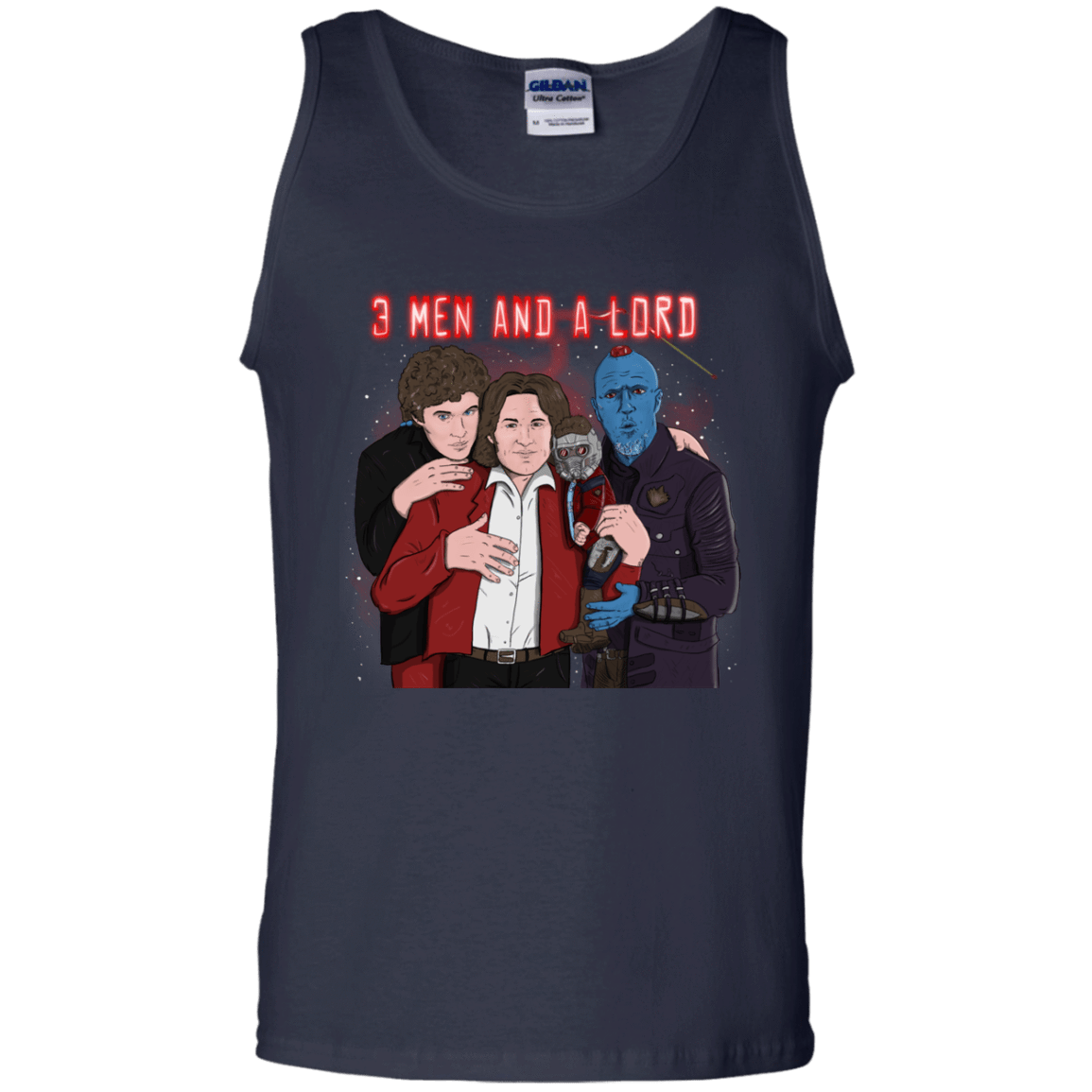 T-Shirts Navy / S Three Men and a Lord Men's Tank Top