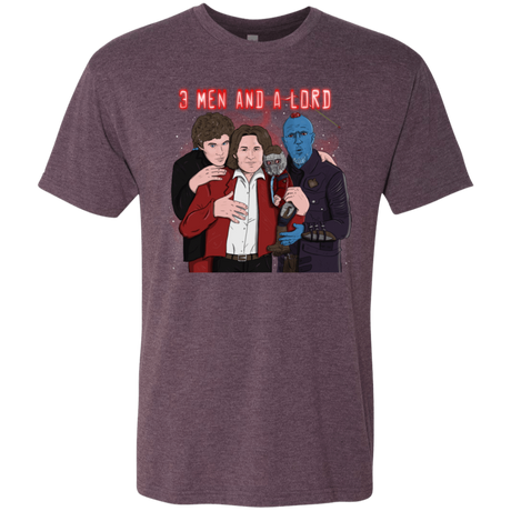T-Shirts Vintage Purple / S Three Men and a Lord Men's Triblend T-Shirt
