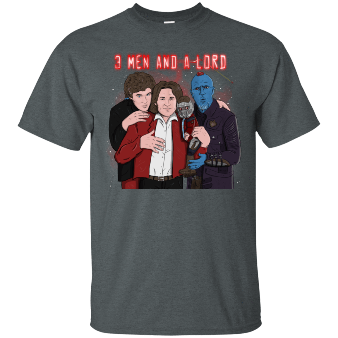 T-Shirts Dark Heather / S Three Men and a Lord T-Shirt