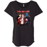 T-Shirts Vintage Black / X-Small Three Men and a Lord Triblend Dolman Sleeve