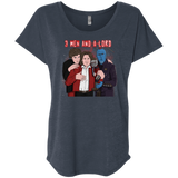 T-Shirts Vintage Navy / X-Small Three Men and a Lord Triblend Dolman Sleeve