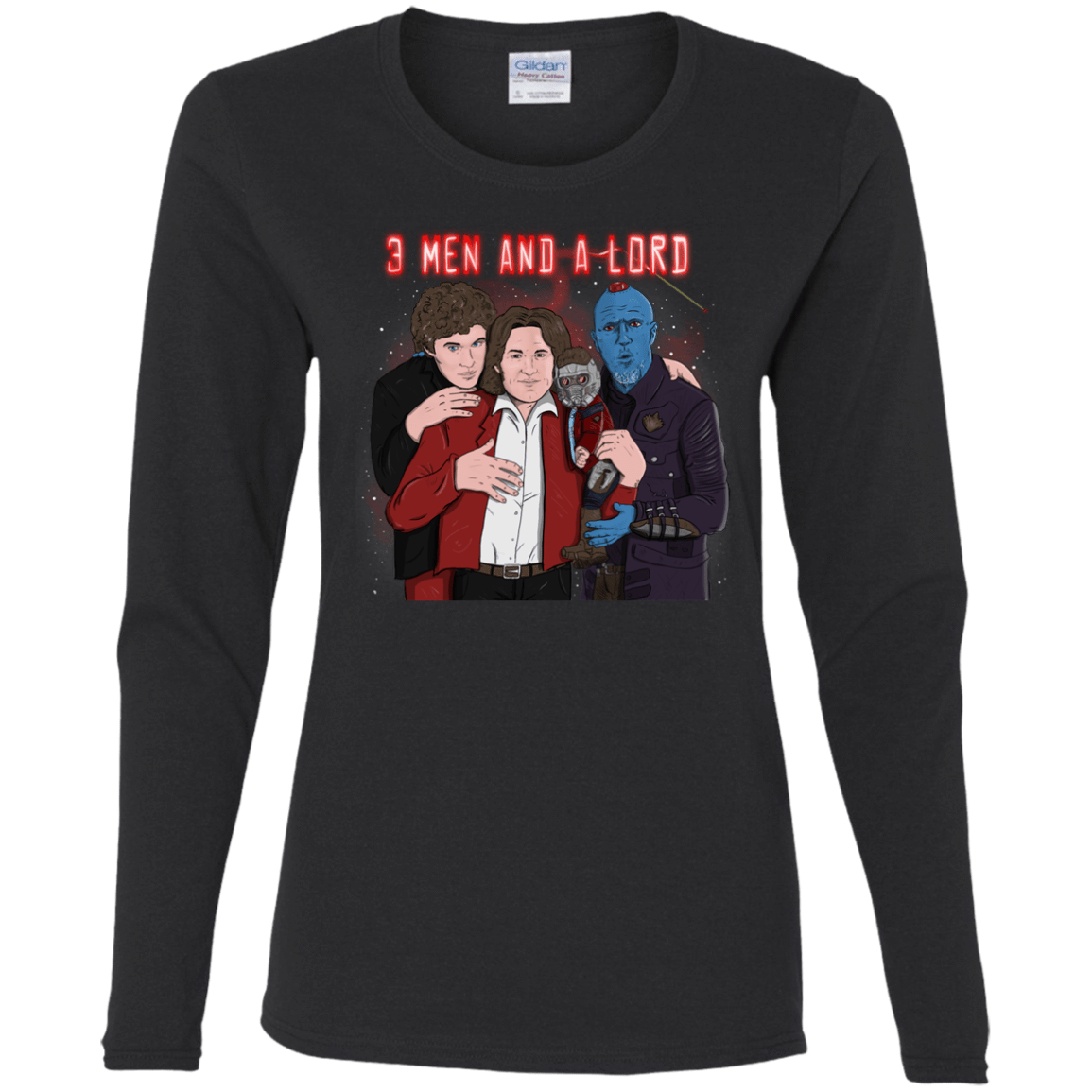 T-Shirts Black / S Three Men and a Lord Women's Long Sleeve T-Shirt