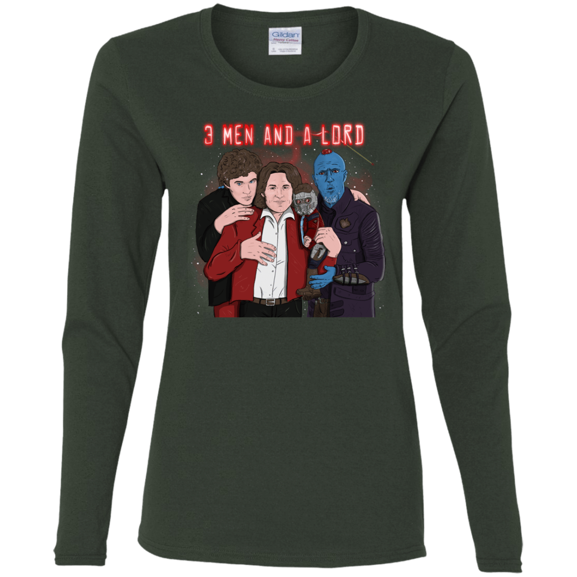 T-Shirts Forest / S Three Men and a Lord Women's Long Sleeve T-Shirt