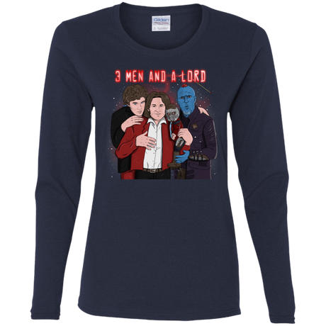 T-Shirts Navy / S Three Men and a Lord Women's Long Sleeve T-Shirt