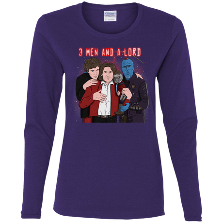 T-Shirts Purple / S Three Men and a Lord Women's Long Sleeve T-Shirt