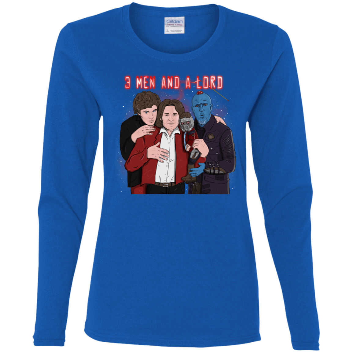 T-Shirts Royal / S Three Men and a Lord Women's Long Sleeve T-Shirt