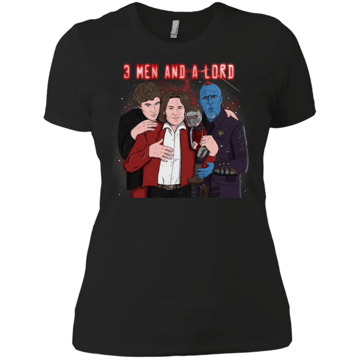T-Shirts Black / X-Small Three Men and a Lord Women's Premium T-Shirt