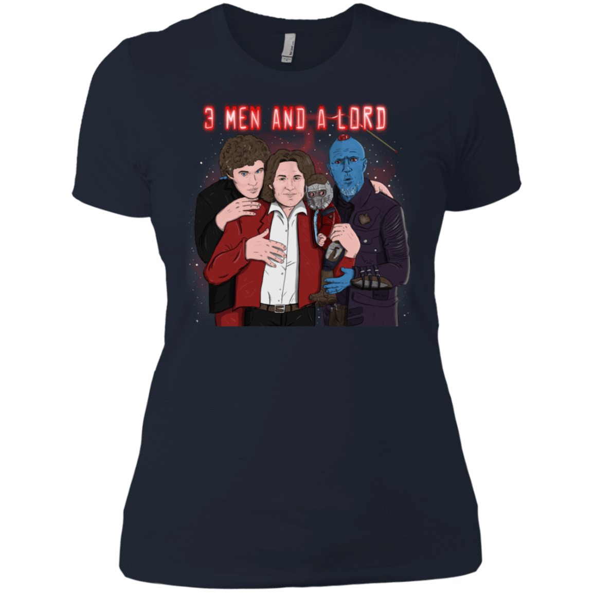 T-Shirts Midnight Navy / X-Small Three Men and a Lord Women's Premium T-Shirt