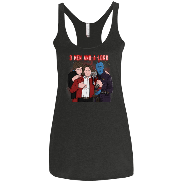 T-Shirts Vintage Black / X-Small Three Men and a Lord Women's Triblend Racerback Tank