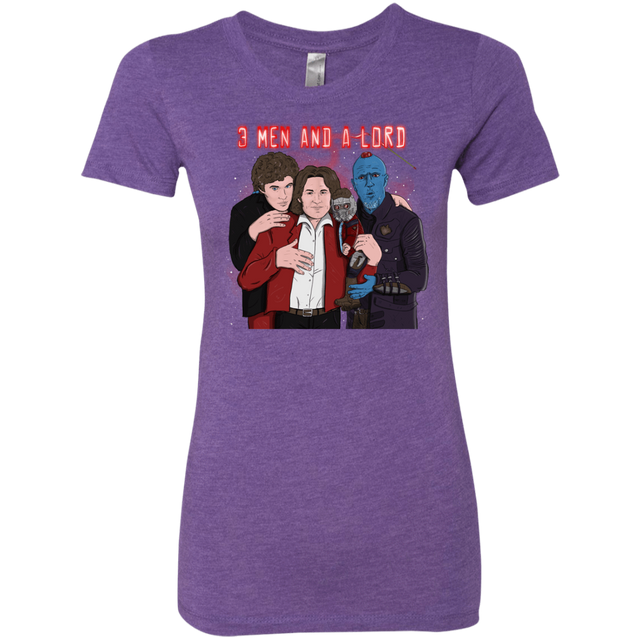 T-Shirts Purple Rush / S Three Men and a Lord Women's Triblend T-Shirt