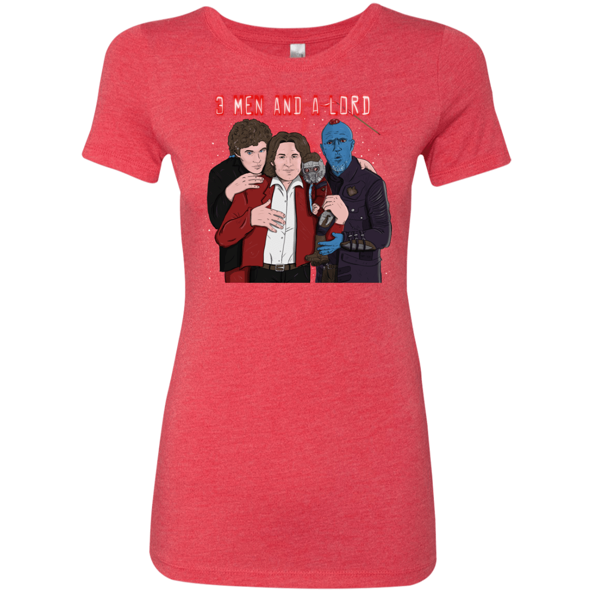 T-Shirts Vintage Red / S Three Men and a Lord Women's Triblend T-Shirt