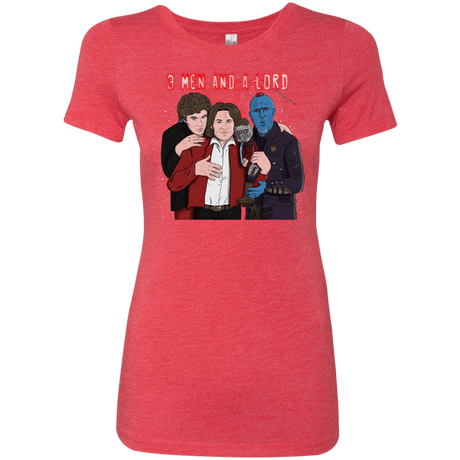 T-Shirts Vintage Red / S Three Men and a Lord Women's Triblend T-Shirt