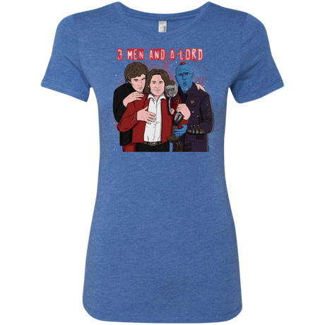 T-Shirts Vintage Royal / S Three Men and a Lord Women's Triblend T-Shirt