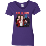 T-Shirts Purple / S Three Men and a Lord Women's V-Neck T-Shirt