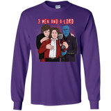 T-Shirts Purple / YS Three Men and a Lord Youth Long Sleeve T-Shirt