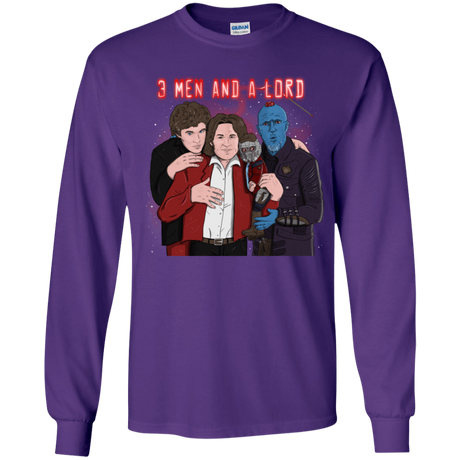 T-Shirts Purple / YS Three Men and a Lord Youth Long Sleeve T-Shirt
