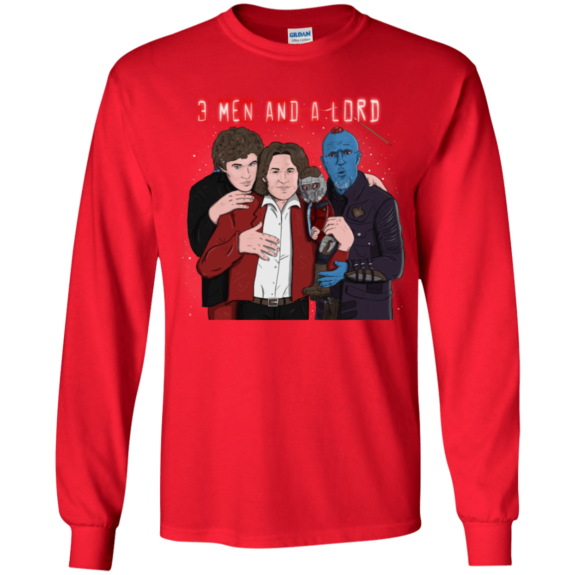 T-Shirts Red / YS Three Men and a Lord Youth Long Sleeve T-Shirt