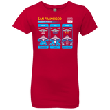 T-Shirts Red / YXS Three Storms Girls Premium T-Shirt