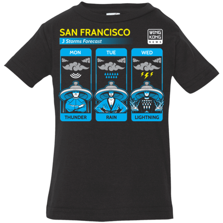 T-Shirts Black / 6 Months Three Storms Infant Premium T-Shirt