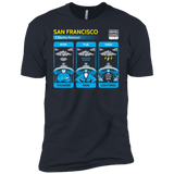 T-Shirts Indigo / X-Small Three Storms Men's Premium T-Shirt