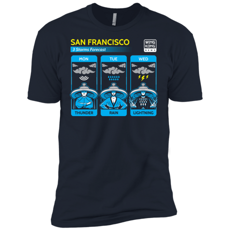 T-Shirts Midnight Navy / X-Small Three Storms Men's Premium T-Shirt