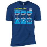 T-Shirts Royal / X-Small Three Storms Men's Premium T-Shirt