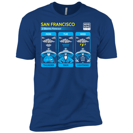 T-Shirts Royal / X-Small Three Storms Men's Premium T-Shirt