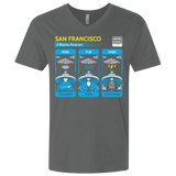 T-Shirts Heavy Metal / X-Small Three Storms Men's Premium V-Neck