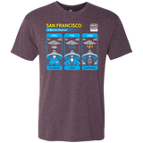 T-Shirts Vintage Purple / Small Three Storms Men's Triblend T-Shirt