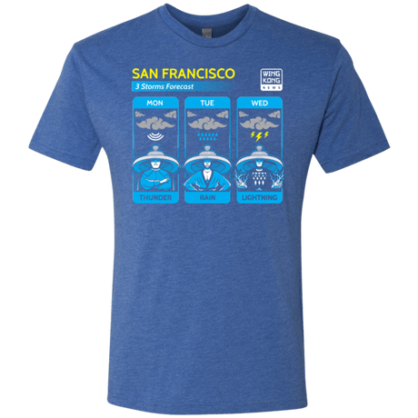 T-Shirts Vintage Royal / Small Three Storms Men's Triblend T-Shirt