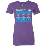 T-Shirts Purple Rush / Small Three Storms Women's Triblend T-Shirt