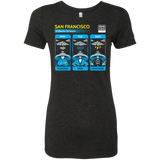 T-Shirts Vintage Black / Small Three Storms Women's Triblend T-Shirt