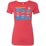 T-Shirts Vintage Red / Small Three Storms Women's Triblend T-Shirt